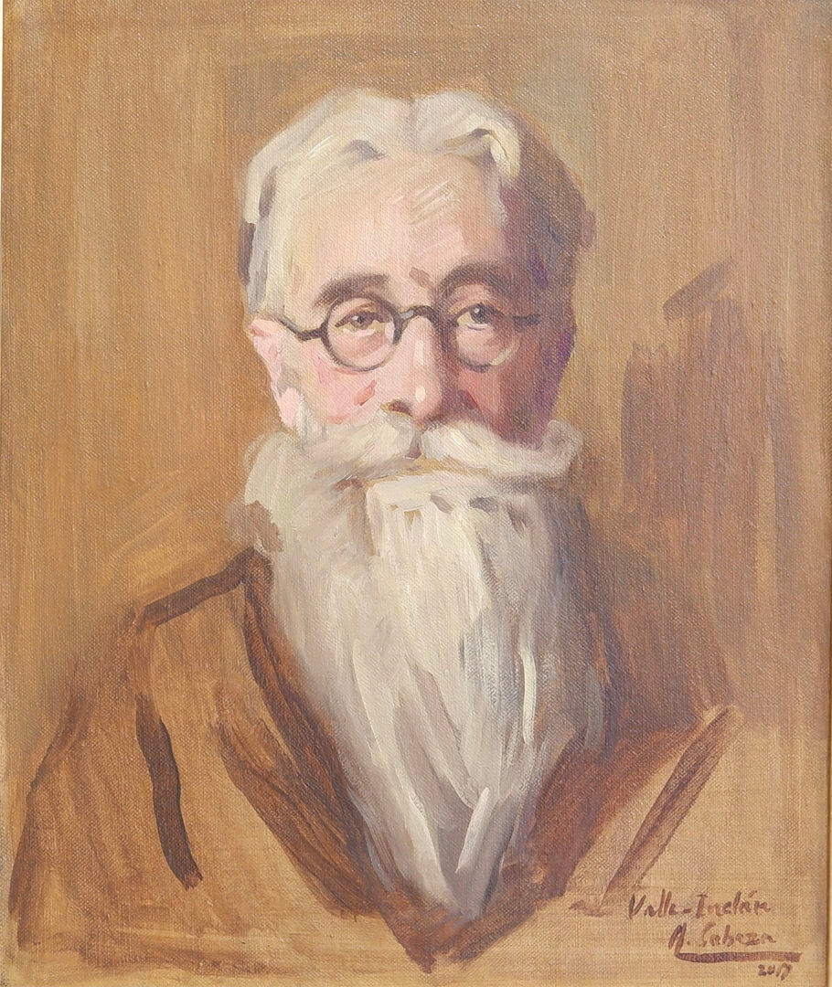 Imaxe do Retrato de Valle-Inclán de Alejandro Cabeza