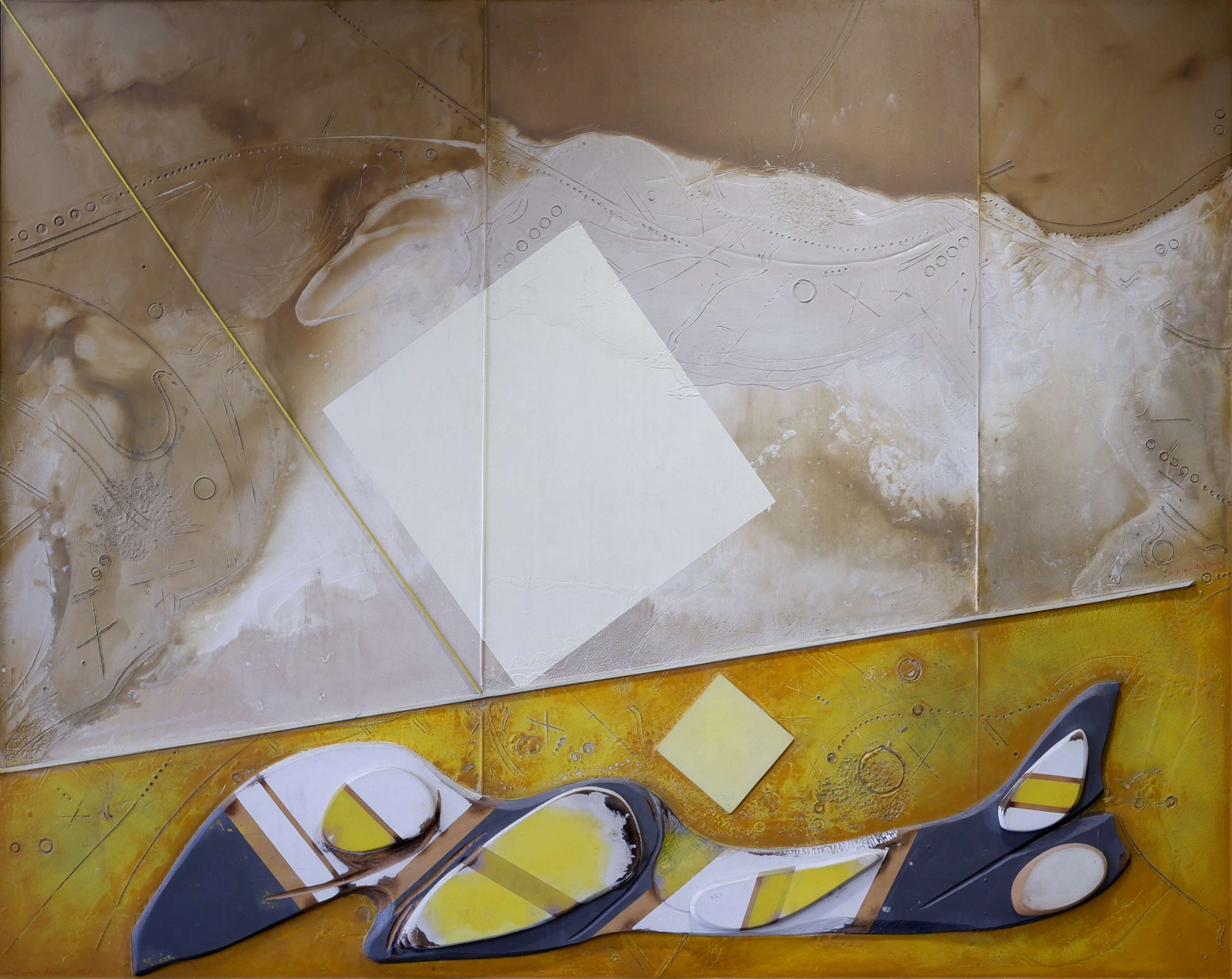 Composición asbstracta - Esculto Pinturas