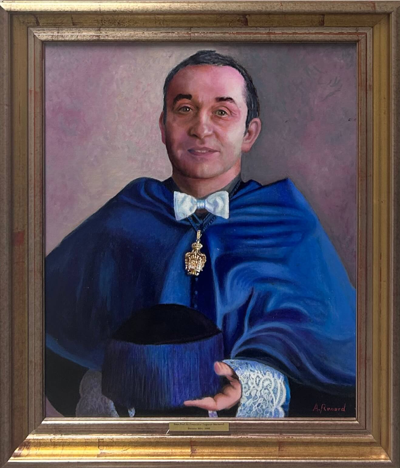 Retrato do decano de ciencias - A. Renard