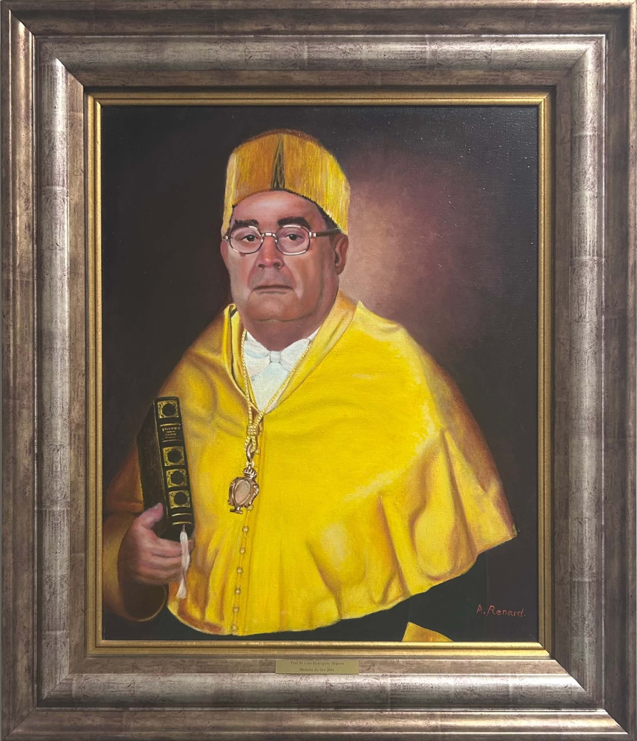 Retrato do decano de ciencias - A. Renard